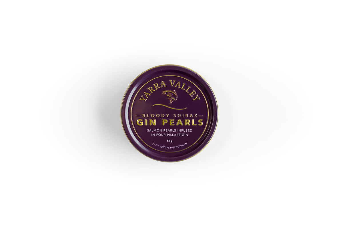 Bloody Shiraz Gin Pearls