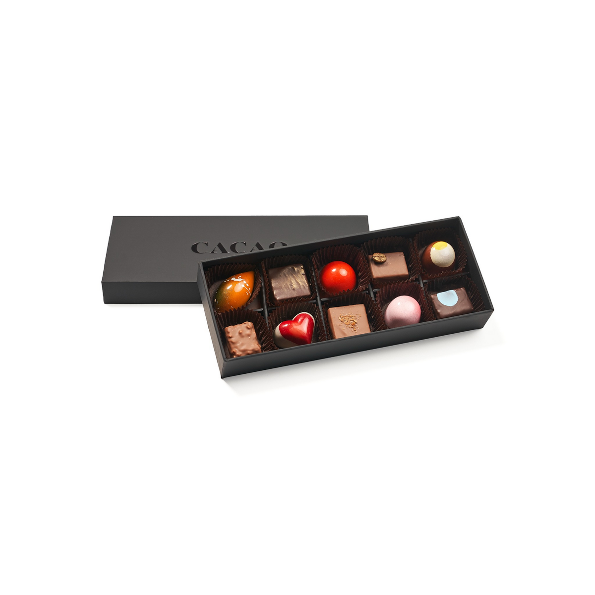 Cacao Chocolate Box - 10pc