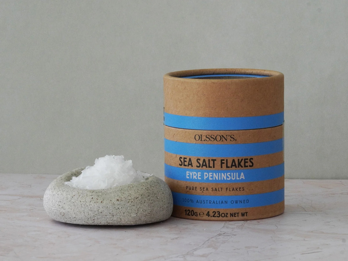 Olsson’s Sea Salt Flakes Kraft Canister (120g)