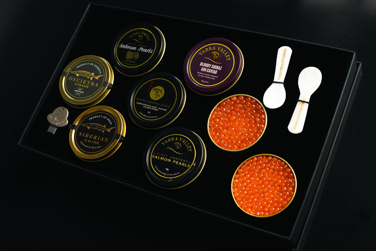 The Premium Caviar and Pearl Gift Box