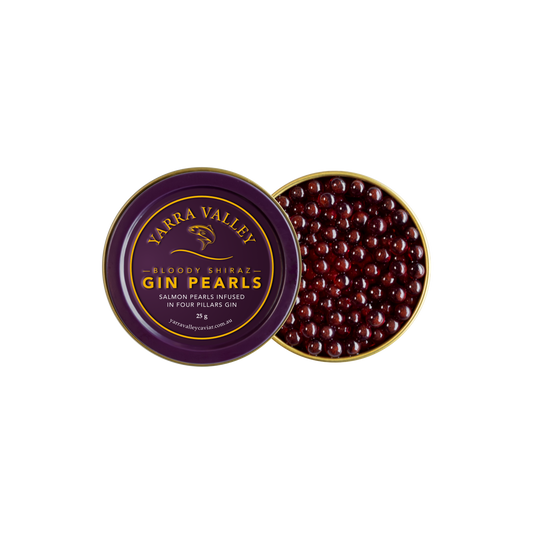Bloody Shiraz Gin Pearls
