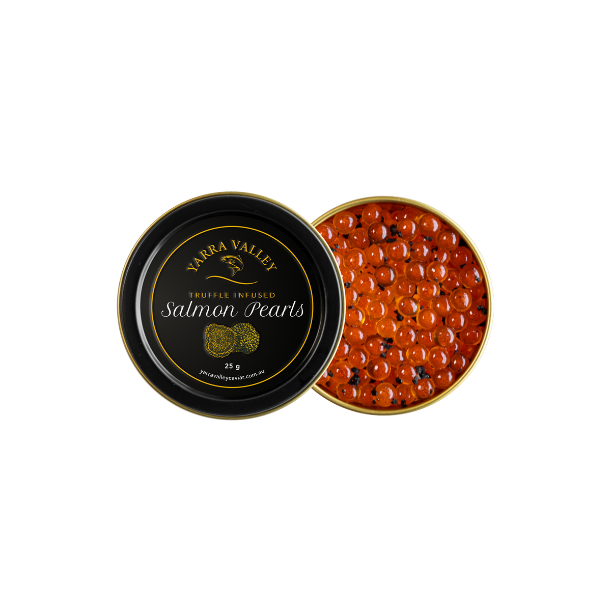 Truffle Infused Atlantic Salmon Caviar (Pearls)