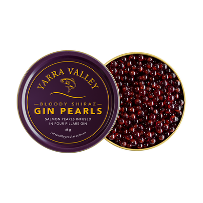 Bloody Shiraz Gin Pearls