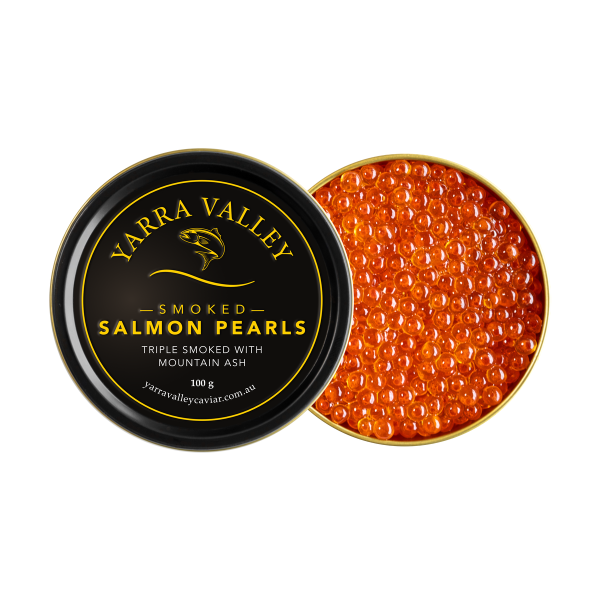 Smoked Atlantic Salmon Caviar (Pearls)