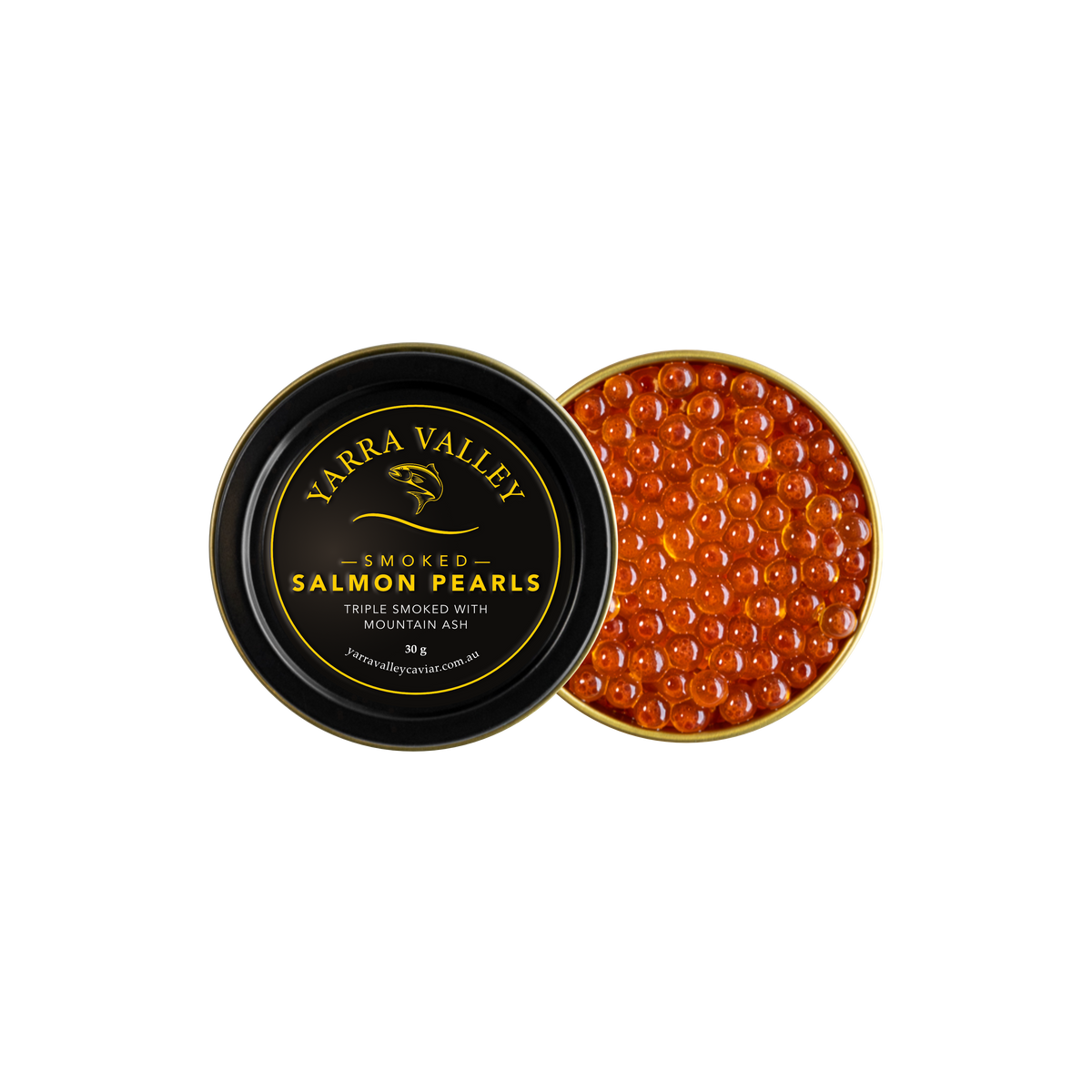 Smoked Atlantic Salmon Caviar (Pearls)
