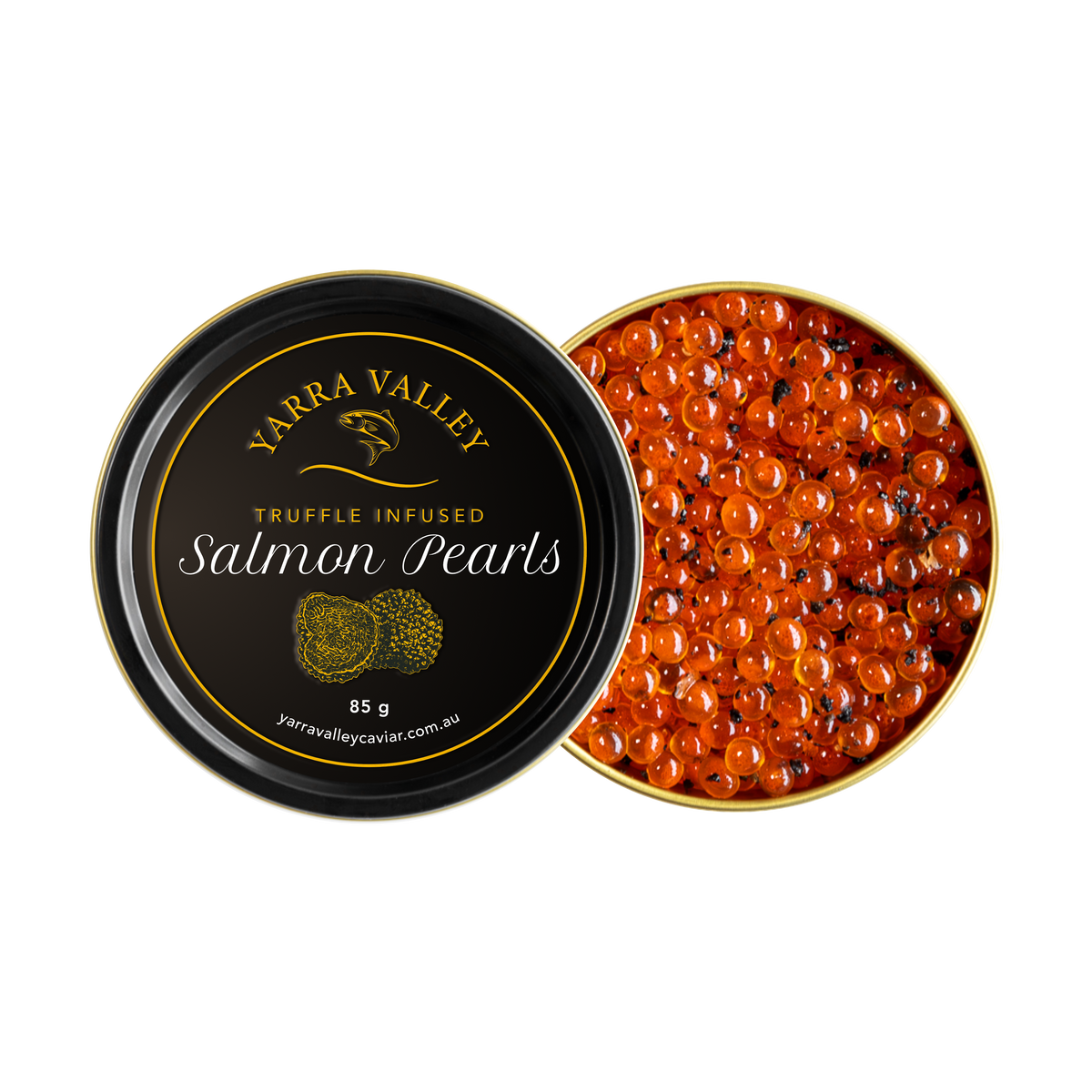 Truffle Infused Atlantic Salmon Caviar (Pearls)