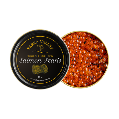 Truffle Infused Atlantic Salmon Caviar (Pearls)