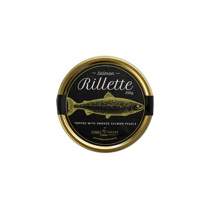 250g Salmon Rillette with Smoked Salmon Pearls