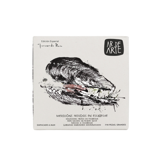 Ar de Arte Fried Mussels in Escabeche Sauce (pickled) – 110g
