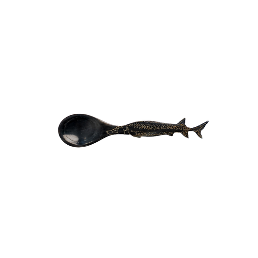 Bespoke Water Buffalo Horn Caviar Spoon