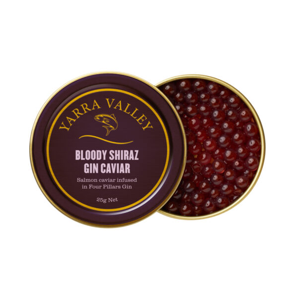 Bloody Shiraz Gin Caviar