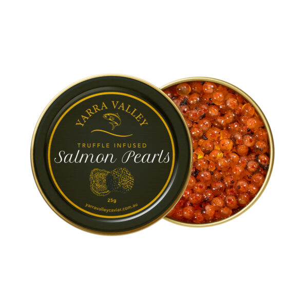 Truffle Infused Atlantic Salmon Pearls